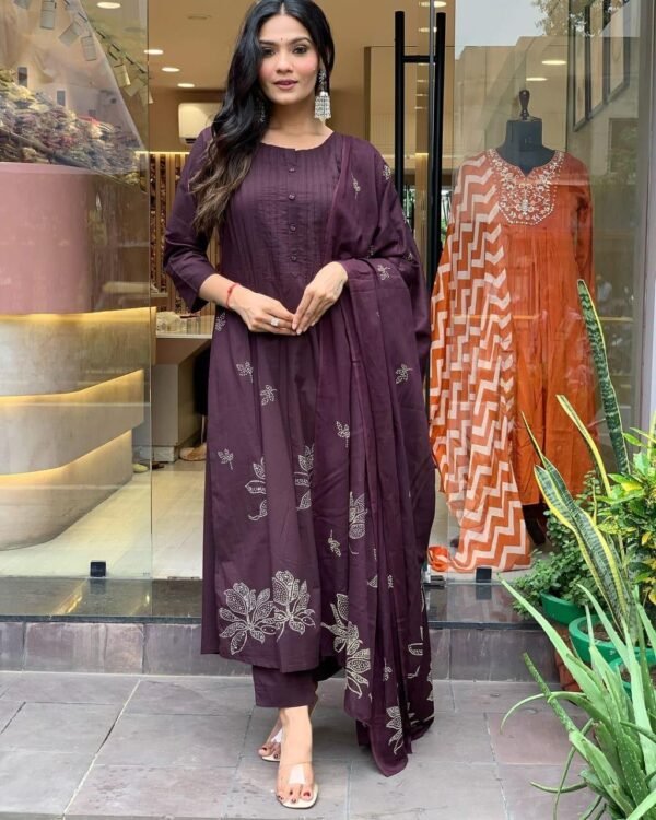 Vishpra Women's printed cotton Kurti