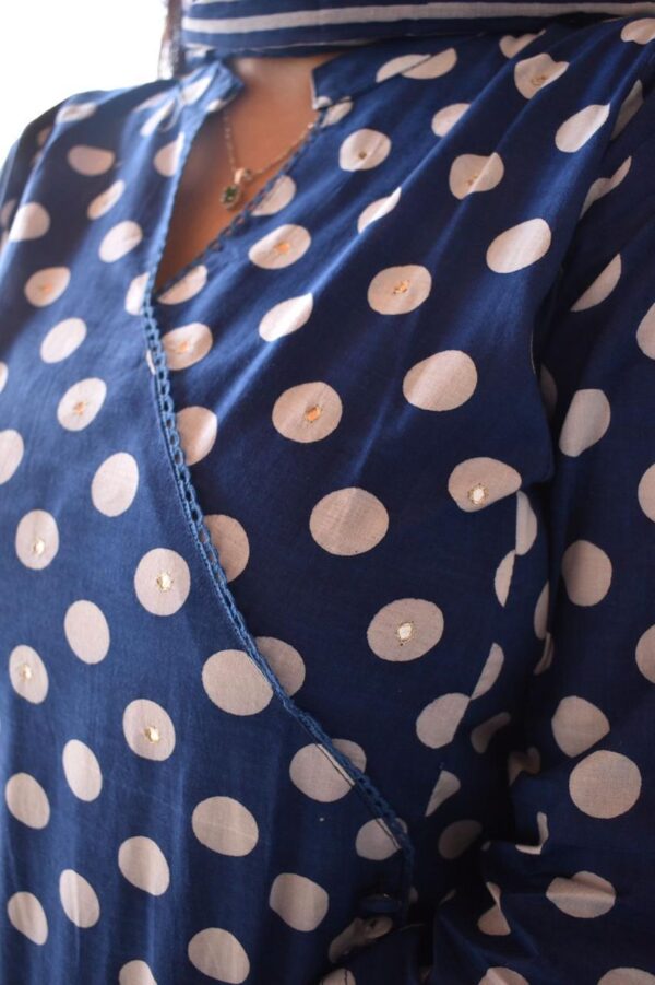 Vishpra Women Polka-dot print Kurti - Image 2