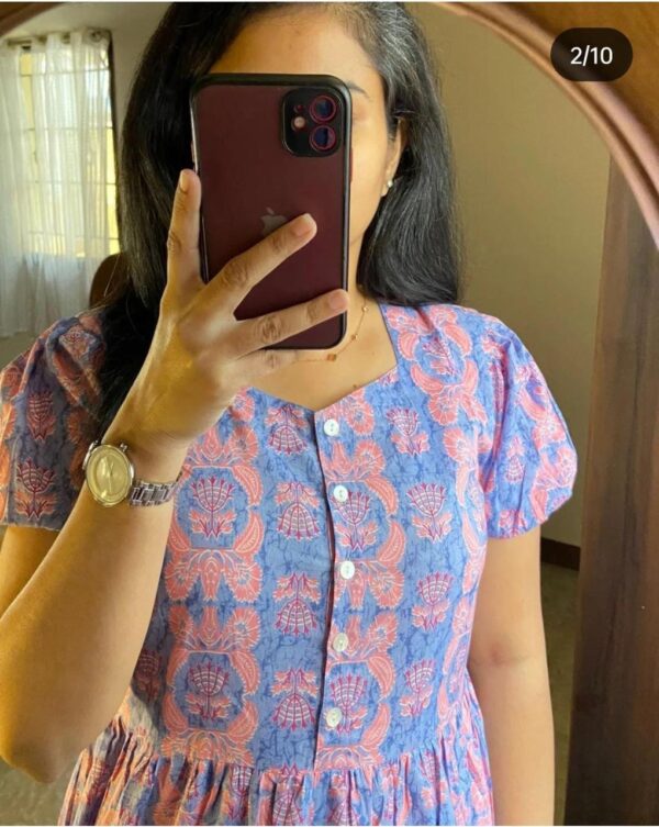 Vishpra Prints of Pure And Rich Jaipur Cotton Kurti - Image 5