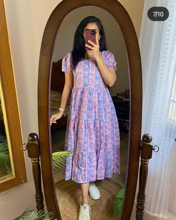 Vishpra Prints of Pure And Rich Jaipur Cotton Kurti - Image 2