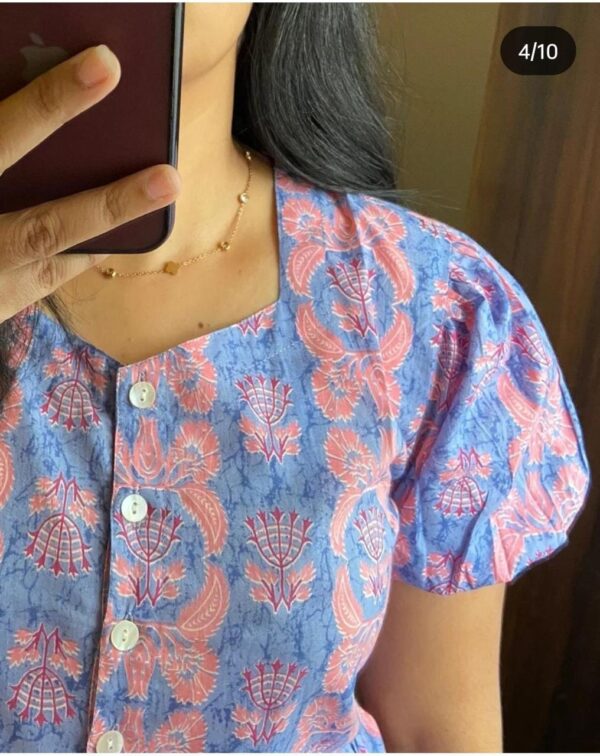 Vishpra Prints of Pure And Rich Jaipur Cotton Kurti - Image 6